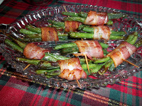 green bean bundles to serve