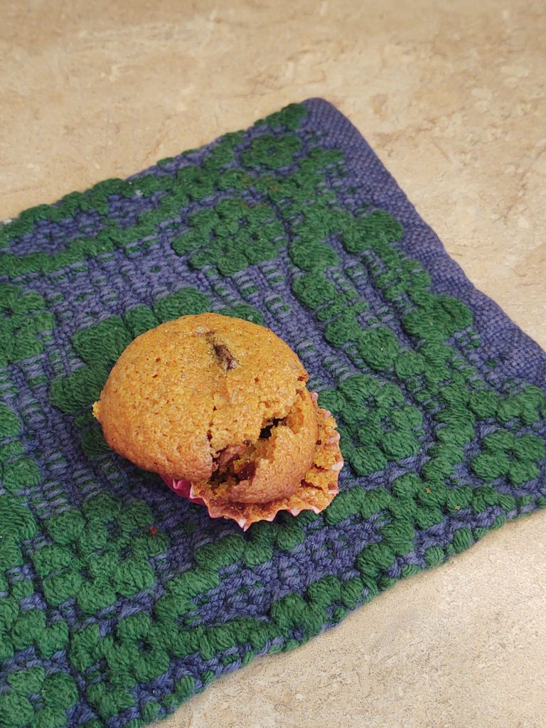 broken-pumpkin-bran-muffin