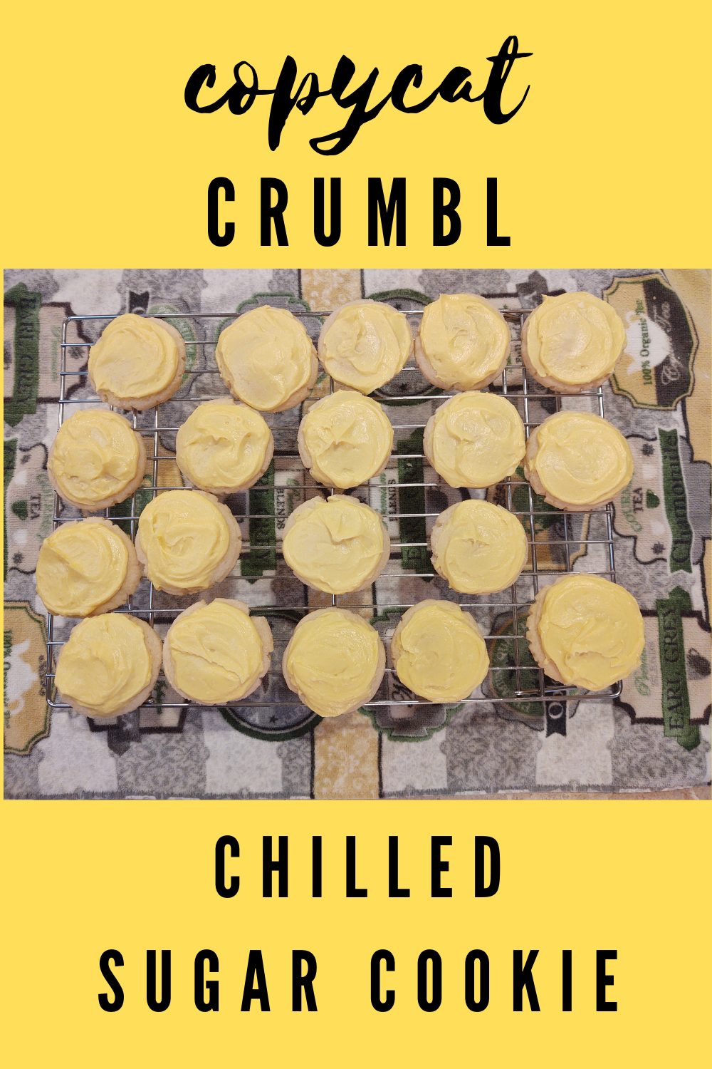 copycat crumbl chilled sugar cookie pin