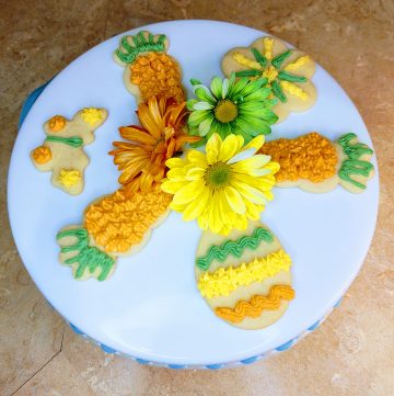 Cookies and flowers