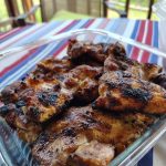 grilled chicken thighs