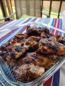 grilled chicken thighs